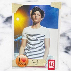 Louis Tomlinson One Direction Official Trading Card #19 Panini Brand 2013